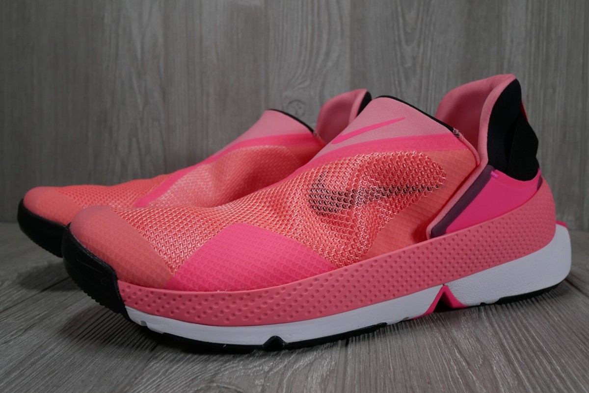 New Nike Go Flyease Pink Gaze Hyper Black Shoes DZ4860-600 Mens