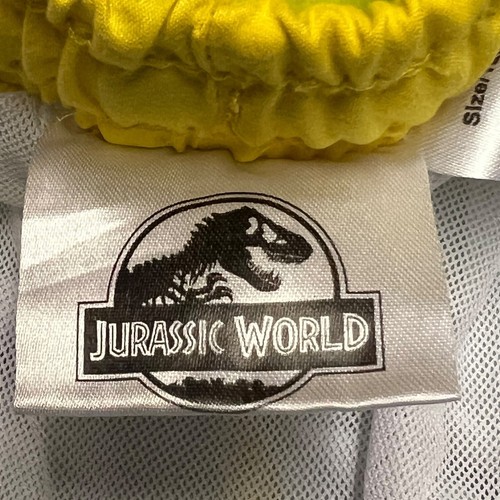 Jurassic World Swim Trunks Dinosaurs Allover Print Boys Size 7 Elastic Waistband - Picture 4 of 9
