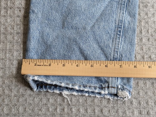AGOLDE Jeans Women 23 Fits 26x28 Blue Reworked Pleated Pockets Ultra High Waist - Picture 14 of 14