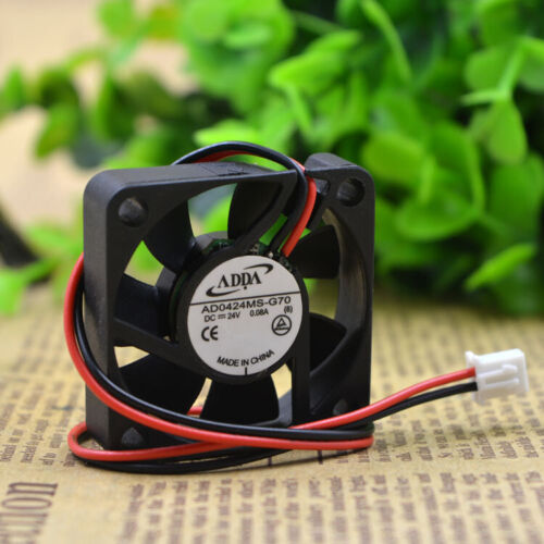 1pc ADDA AD0424MS-G70 4CM 4010 24V Printer Inverter Cooling Fan - Picture 3 of 5