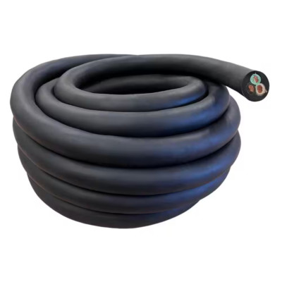 Cable Cord 50 ft. 10 Gauge 3 Conductor 600-Volt Black SOOW Durable Outdoor New
