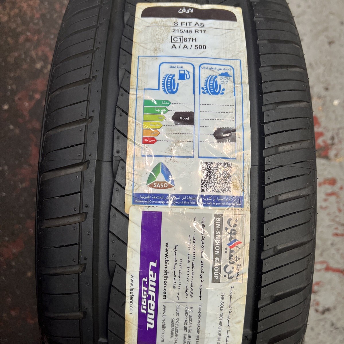 215/50R17 LAUFENN S FIT AS-01 215/50/17 サマータイヤ　4本　2021年製造