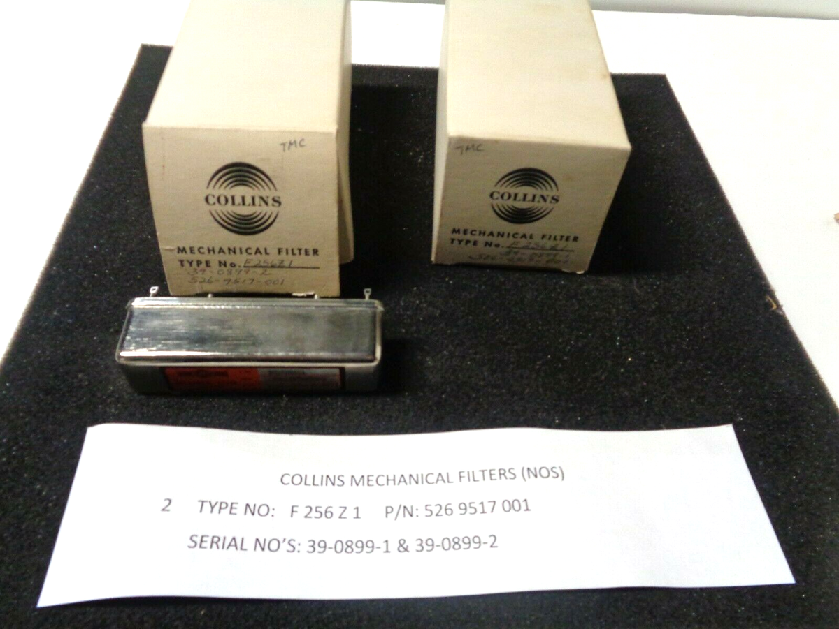 Collins Mechanical Filters (2) See Values In Photos | eBay