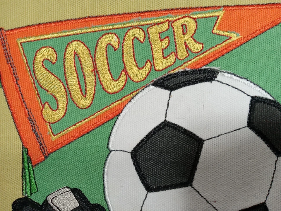 Спортивные настенные квадраты детская игровая комната спальня футбол и баскетбол 9 дюймов x 9 дюймов - Изображение 3 из 4