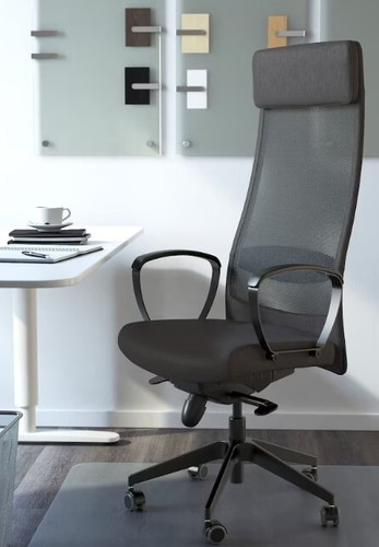 Ikea Markus Office Chair, Vissle dark gray - Picture 2 of 5