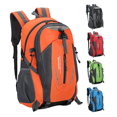 36L Outdoor Backpack Waterproof Nylon Backpack Camping Hiking Travel Sport Large