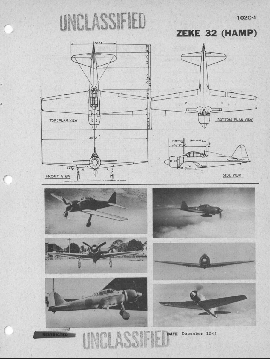 296 Page 1945 Japanese Aircraft Performance