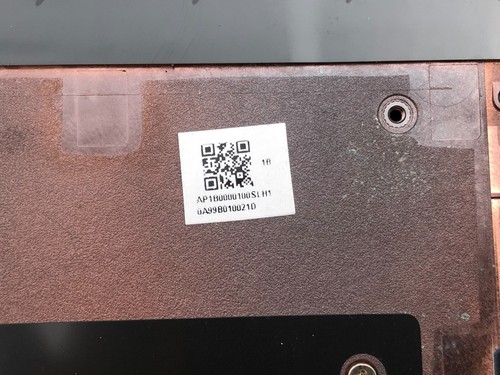 Gebrauchte Original Lenovo ThinkPad L590 Handauflage mit Touchpad Fingerabdruck AP1B0000100 - Bild 11 von 11