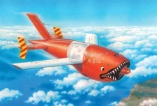 Plus Model 1/72 Ryan KDA-1 Firebee (XM21) US Target Drone (2 dr. w/Decal) AL7036