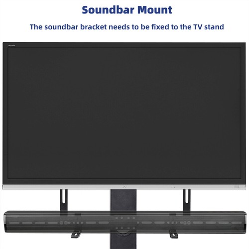 Soundbar Bracket Mount Below TV with VESA Holes for Samsung,Sonos, Sony Soundbar - Picture 8 of 11