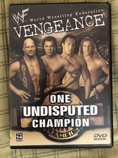 WWF/WWE: Vengeance 2001 (DVD) – Chris Jericho, The Rock, Stone Cold, Kurt Angle