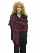 Scarf/Scarves/Shawl/Shawls/Pashmina Shawl/Cashmere Scarf/Wrap/Stole/CapeEggPlant