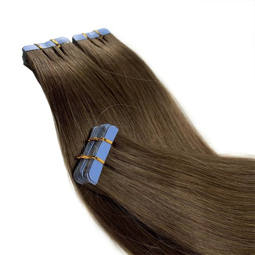 Tape in Human Hair Extensions Invisible Skin Wefts 100%Russian Remy Hair Fashion - Picture 44 of 138