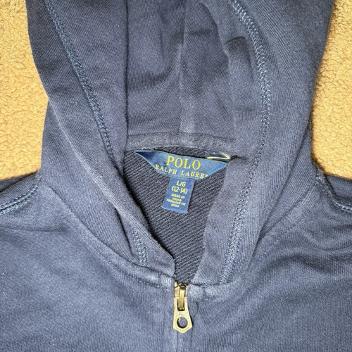 Polo Girls French Terry Hoodie Ralph Lauren LARGE - Bild 3 von 4