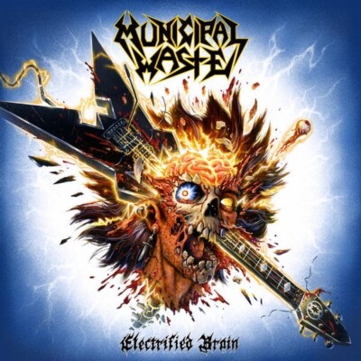 Municipal Waste - Electrified Brain CD SEALED NEW but CRACKED CASE Thrash Metal