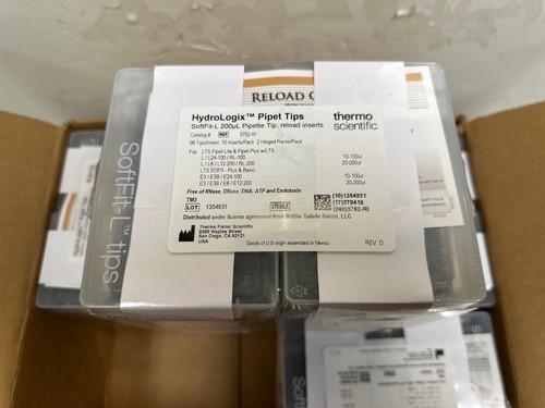 NEW 5 Pack Thermo Scientific SoftFit-L Pipette Tip System 3752-RI 200uL 2027 - Picture 2 of 4