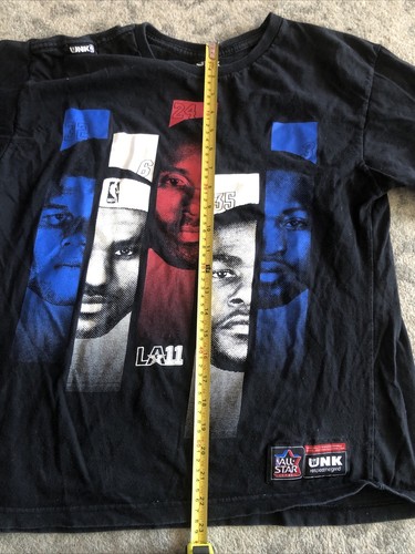T-shirt NBA All Star UNK 2011 *SMALL-* GUC - maglietta basket LA - Kobe - Lebron - Foto 11 di 17