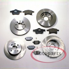 Bremsscheiben Ø 280 mm + 264 mm Beläge vorne hinten für Opel Meriva