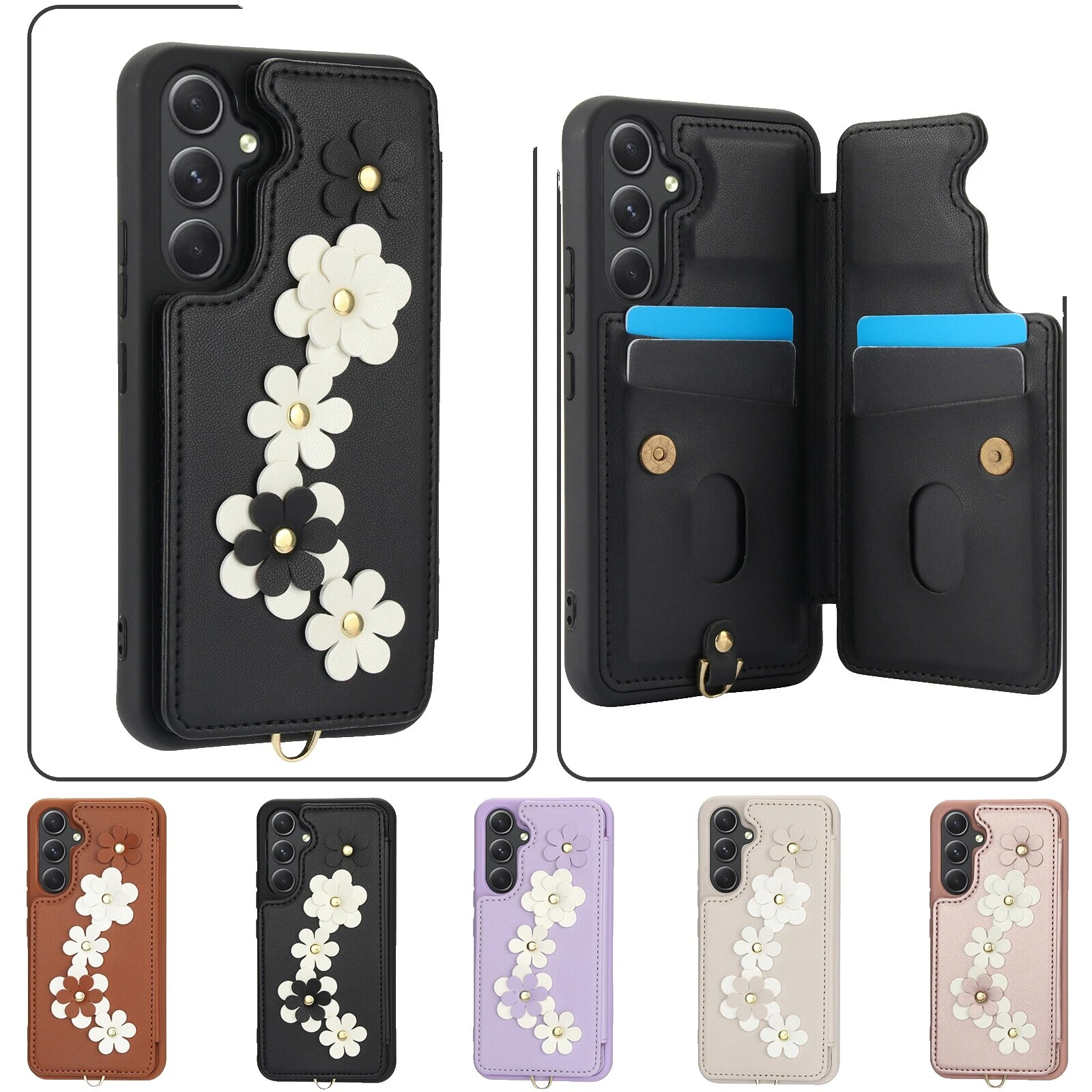 Patterned Synthetic Leather Cases, Covers & Skins