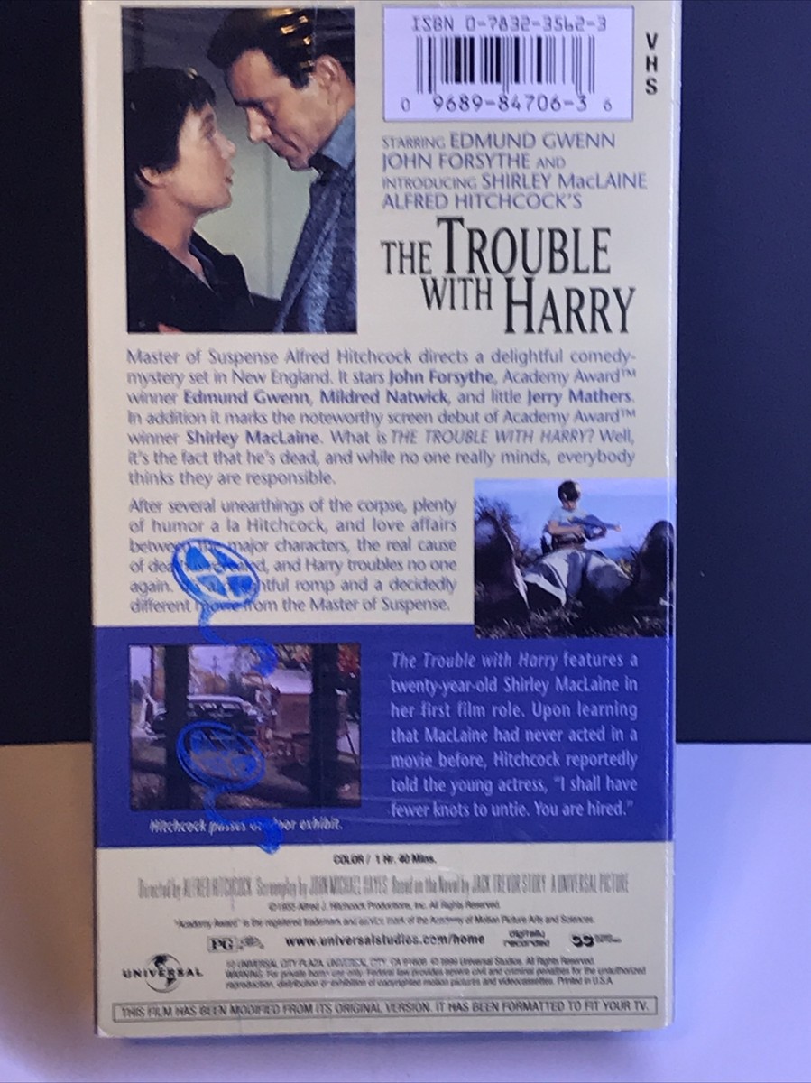 The Trouble with Harry (VHS, 1999) 96898470636| eBay