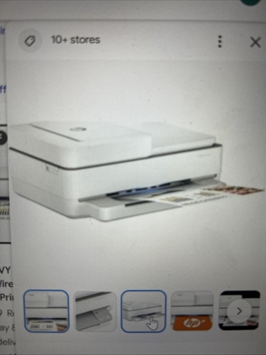 HP Envy 6458 SERIES color printer Certified - Bild 3 von 9