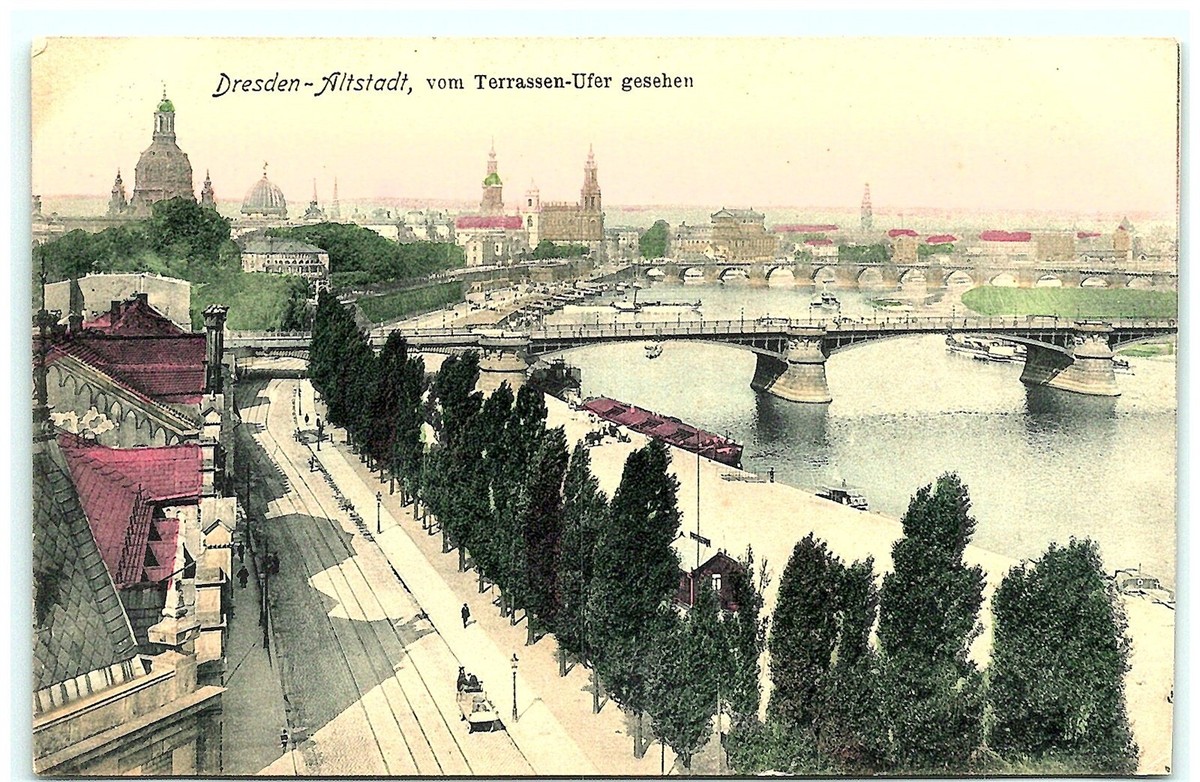 S02-4932, DRESDEN-ALTSTADT, GERMANY, 1907 POSTMARKED, POSTCARD | eBay