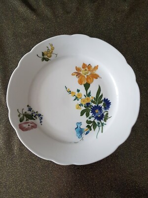 Kahla Porzellan - Blumenmuster - Kuchen-/Frühstücksteller - Ø 18,5 cm (Dekor 5)