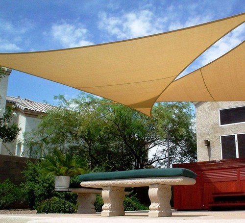 Bloque UV para dosel de vela con dosel de arena para cubierta de patio trasero al aire libre 9,85 ft EE. UU. - Imagen 10 de 14