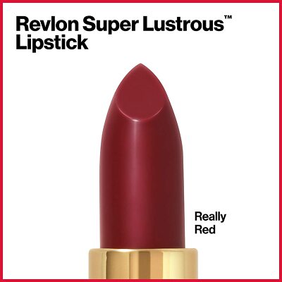 Revlon Super Lustrous Lipstick Choose your color 0.15 oz Vitamin E / avocado oil