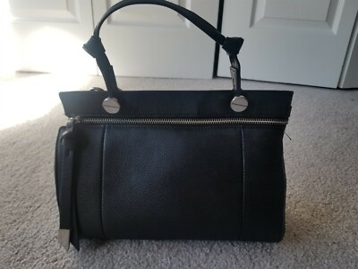 Foley Corinna Purse Satchel Handbag Purse Black