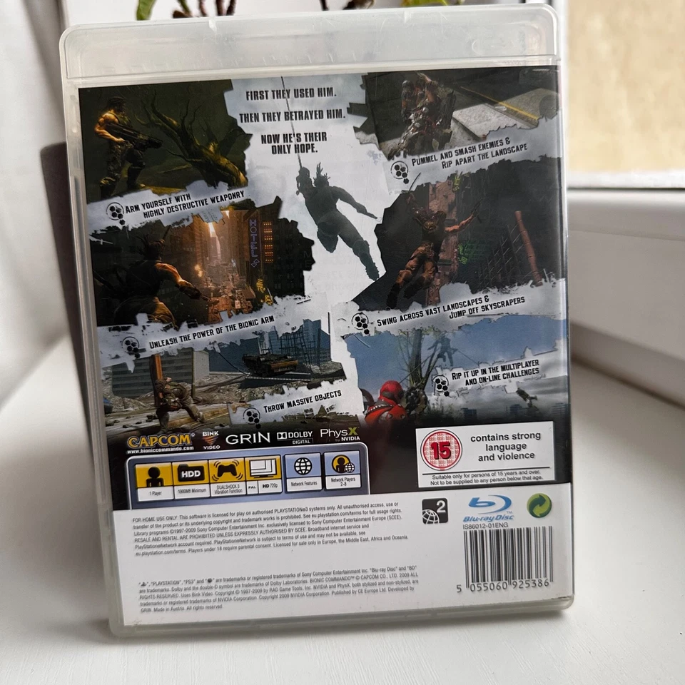 Bionic Commando PS3 PlayStation 3 | CIB Complete w/Manual PAL - Image 2 of 4