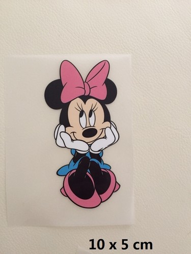 DIY Disney Mickey and Minnie Mouse Stick, parche de calcomanías - Hot Iron-on Transfer - Imagen 4 de 11