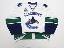 VANCOUVER CANUCKS 2011 STANLEY CUP FINAL REEBOK EDGE 2.0 7287 JERSEY SIZE 58+