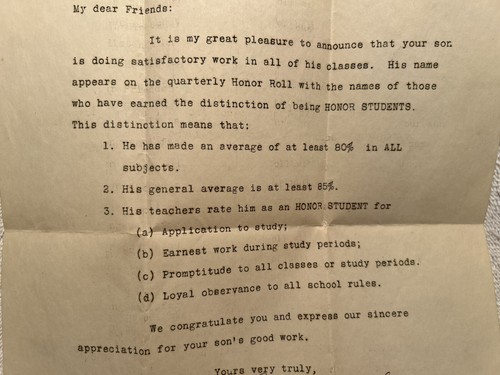1932 TLS Letter Brother Stephen Memorial HS Principal Evansville IN Ida Melchior - Picture 4 of 6