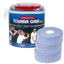 TOURNA Grip XXL, Original Dry Feel Tennis Grips. 30 Pack