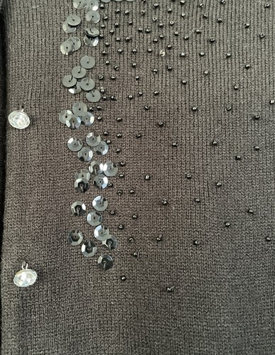 Worthington Button Cardigan - Black - Women's 2X - Picture 3 of 5