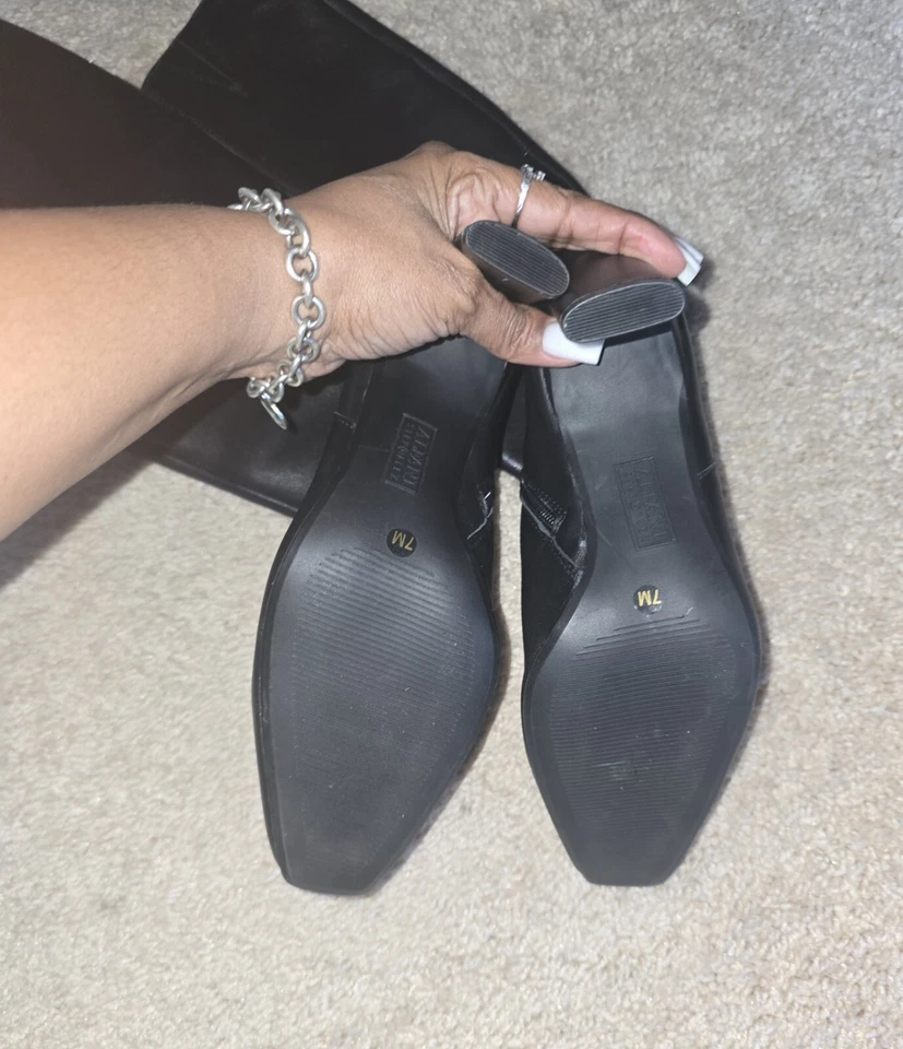 Alfani Women Tristanne Square Toe Knee High Dress Boots Size US 7M  - Image 2 of 3