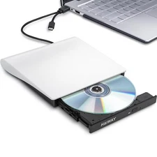 External DVD Drive USB 3.0 -C CD Burner Portable CD DVD +/-RW Optical Drive S...