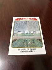 2023 Topps Heritage News Flashbacks NF-5 Charles de Gaulle Airport *Mint* Qty