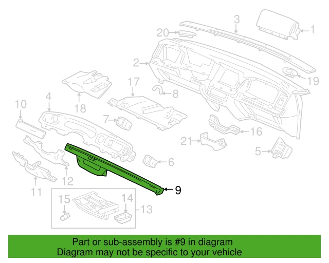 Mercury Grand Marquis 2001-2002 OEM moldura lateral derecha 1W3Z-54046A62-BAC Foto 2 de 3