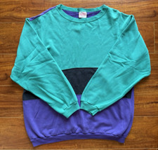 Vintage Hanes Activewear Roundneck Pullover Sweater Men's Size XL Made in USA