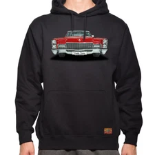 1968 Deville Cabrio Legend Classic Car- Men's / Unisex Hoodie USA - American Car