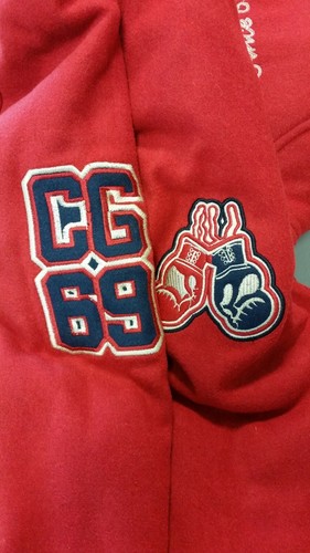 Coogi Jacket Bomber Letter C Kangaroo Red NWT Kid's Size M - Picture 8 of 9