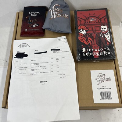 Chamber Of Wonders Board Game Deluxe W/ Extras