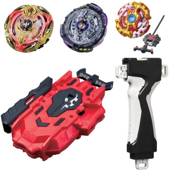 NEW Takara Beyblade Burst B-103 & B-102 & B-100 & + LAUNCHER B-88 & B-40 5 Set