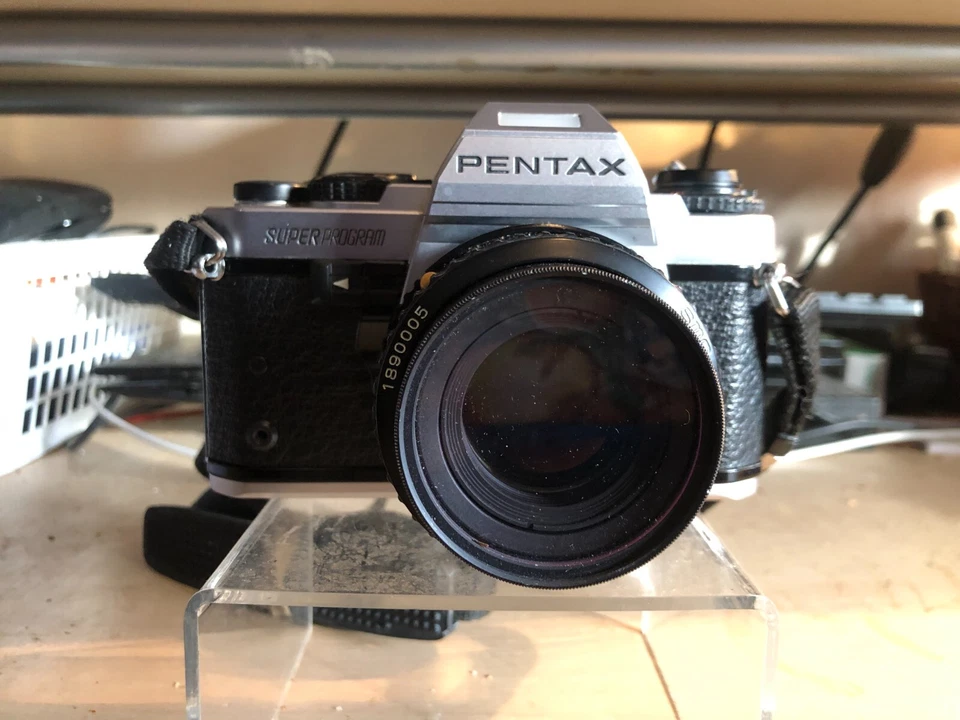 Vintage Pentax Super Program 35mm SLR Camera + 50mm 1:1.7 Lens - VGC - Image 2 of 4