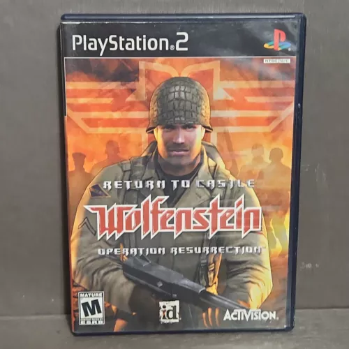 Return to Castle Wolfenstein Operation Resurrection (PlayStation 2) Complete