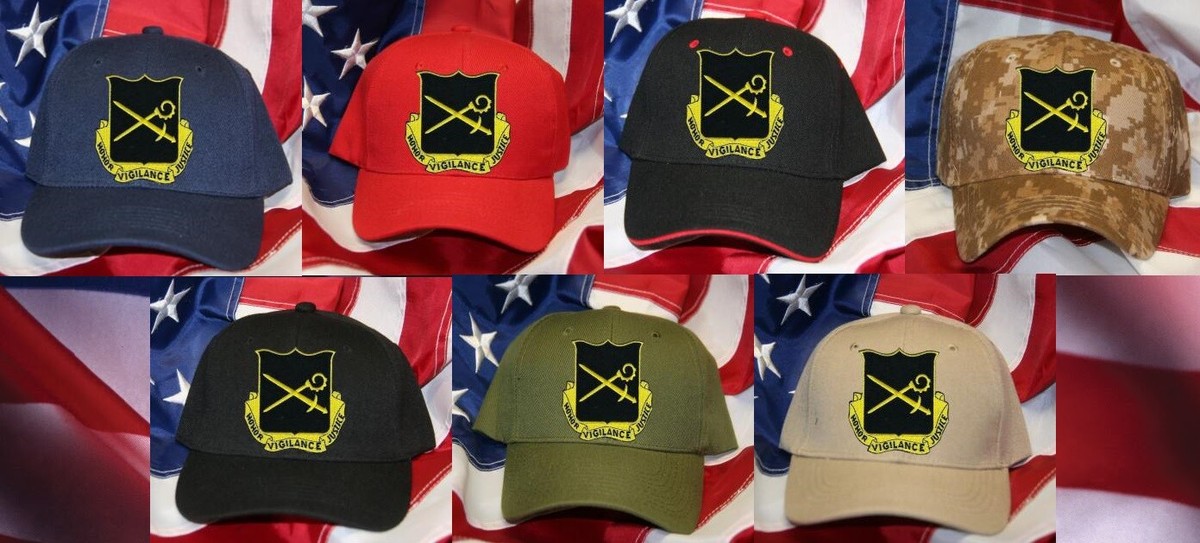 385TH MILITARY POLICE BATTALION HONOR VIGILANCE JUSTICE HAT PATCH