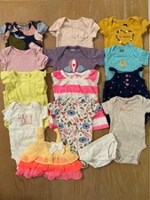 Carter's, Others Infant Girls Summer Clothing Lot of 14 Size Newborn