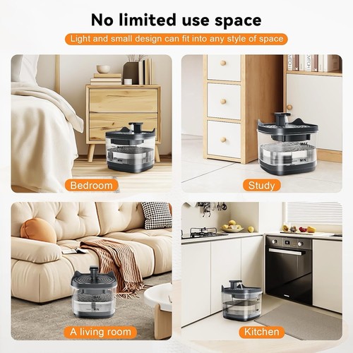 54 Oz Cat Water Fountain Separate Water Pump Pets Water Dispenser Indoor Home - 第 7/7 張圖片